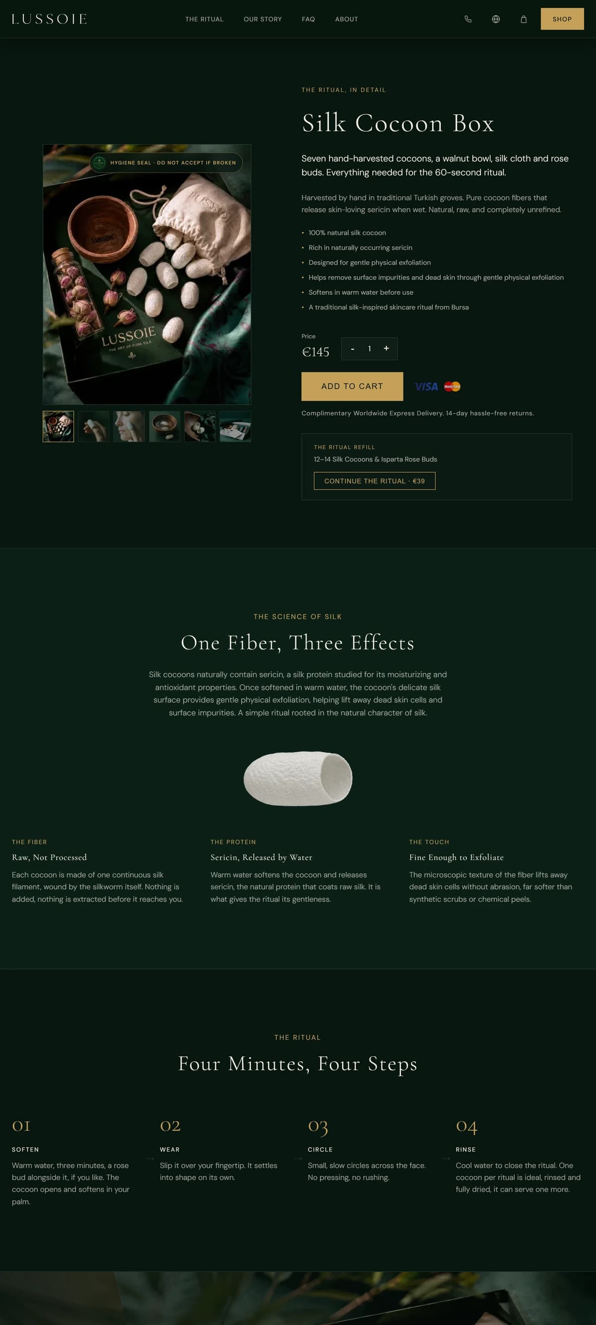 Lussoie: E-commerce