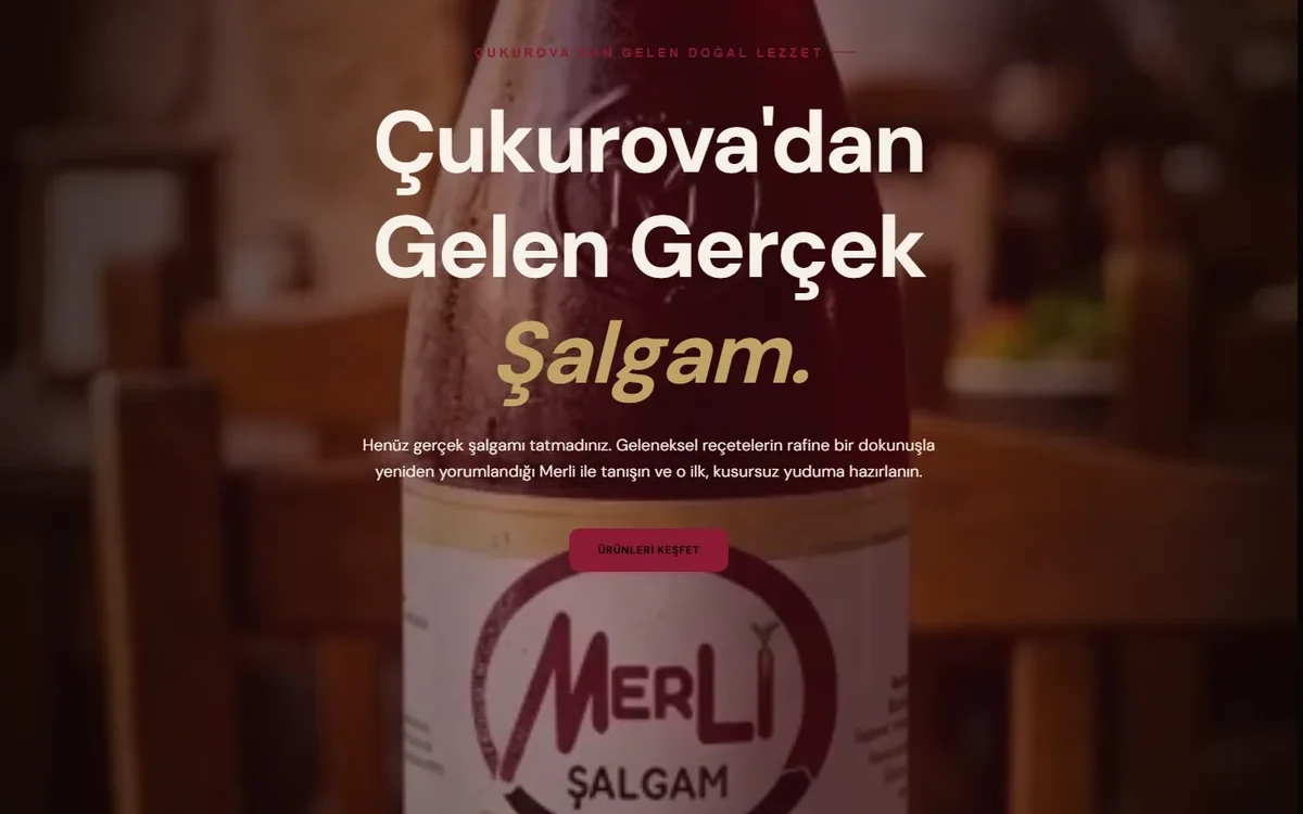 Merli Şalgam: Company website